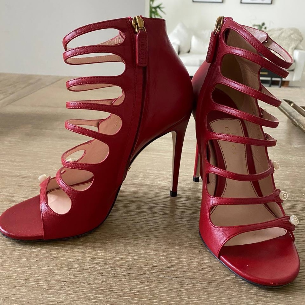 Red Gucci Heels